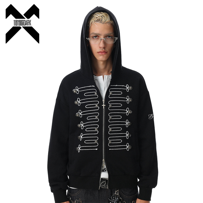 Streetwear Brand Hoodie - Men Women Streetwear Zip Up Hoodie