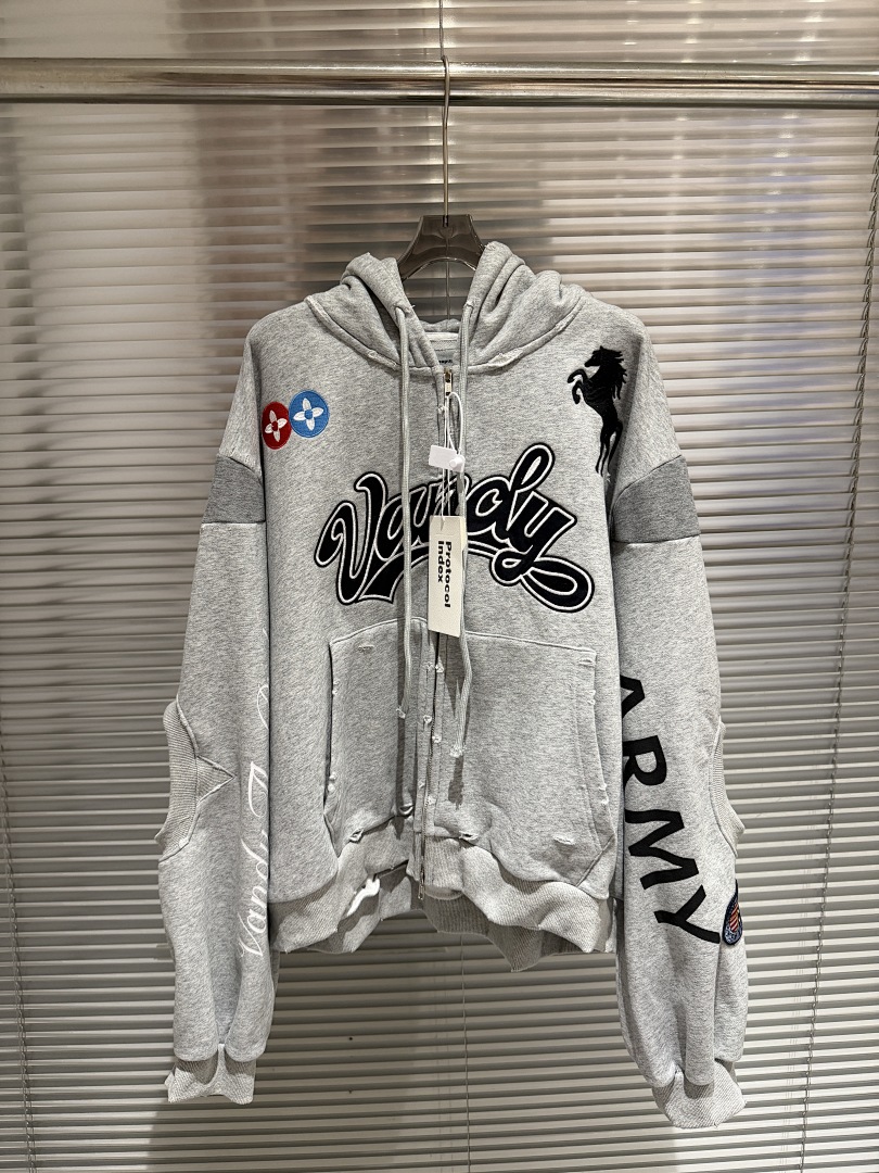Streetwear Brand Collabs - Fashion Brand 25FW Collab Zip Up
