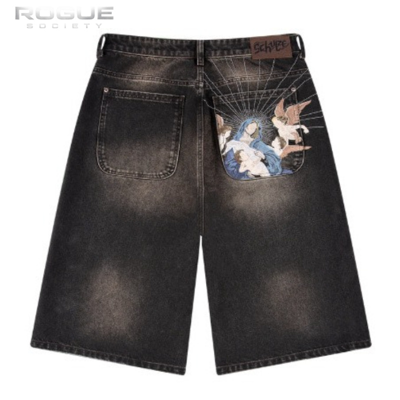 Streetwear Brand Shorts - Summer Luxury Harajuku Jeans Bottoms American