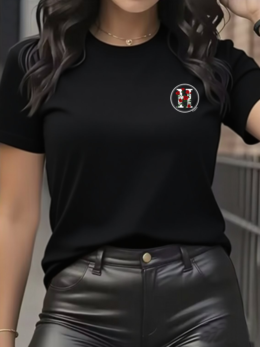 Women's T-Shirt Leisure Fashio - огляд і ціна Women Streetwear Brand