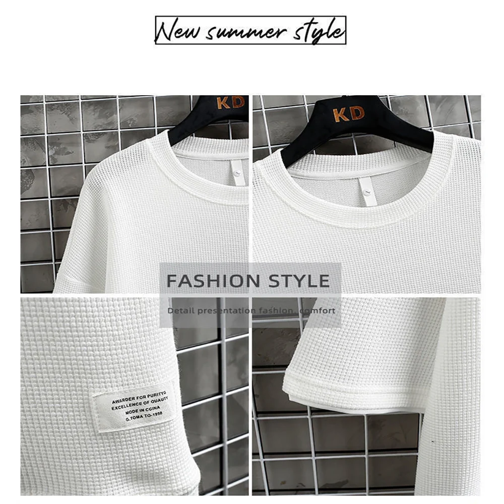 Summer Men's Waffle Knit Track - огляд і ціна Streetwear Brand Shorts