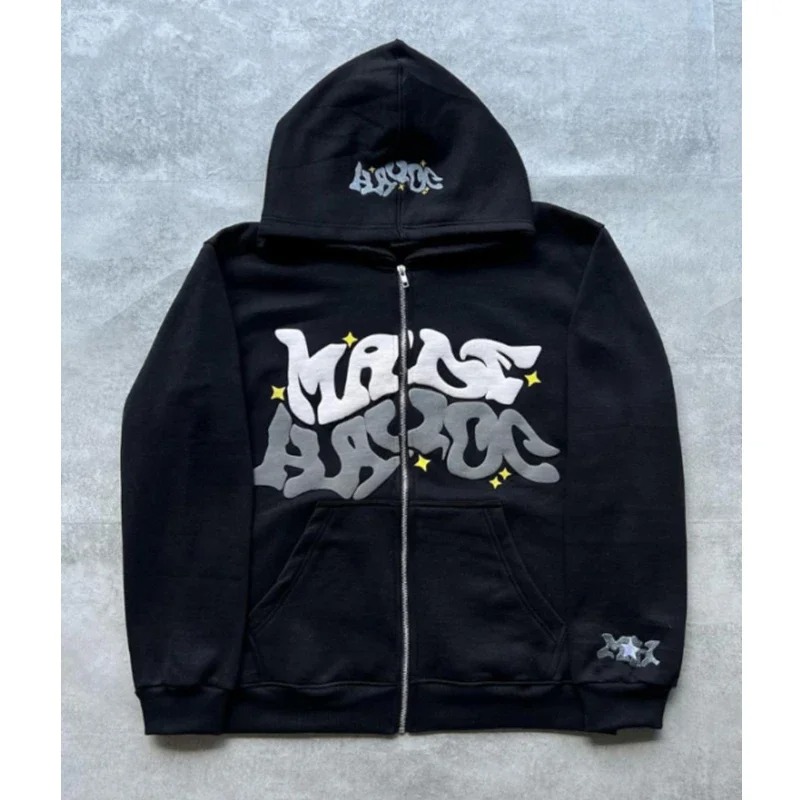 American Retro Star and Letter - огляд і ціна Streetwear Brand Hoodie
