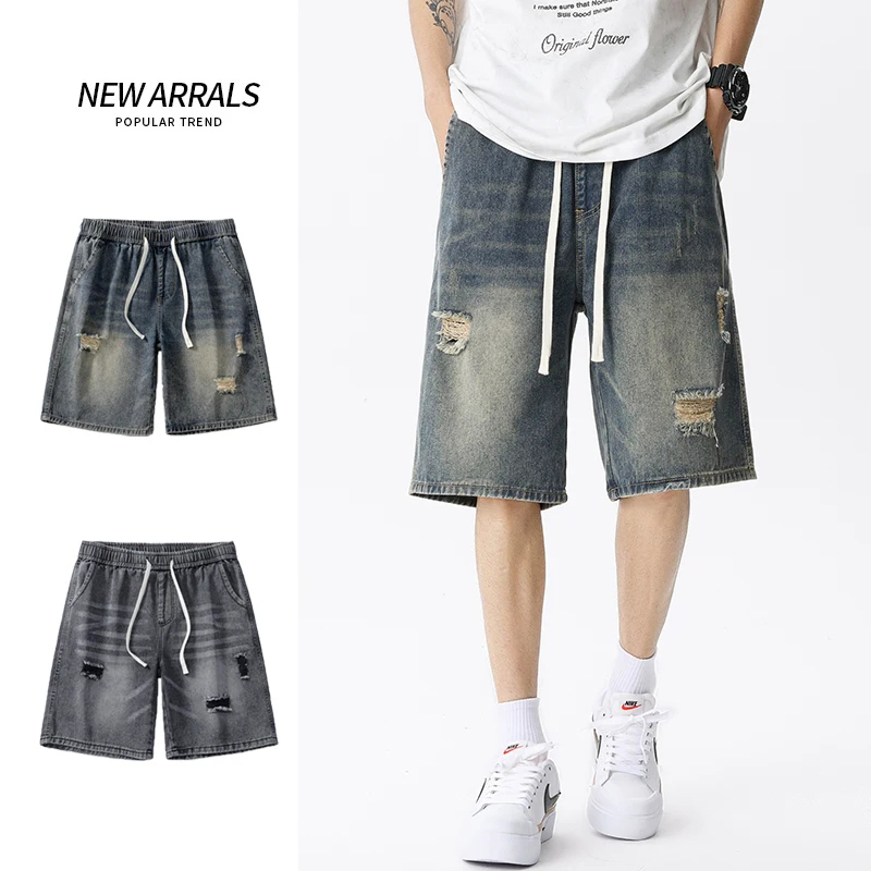Summer Thin Denim Shorts Men's - огляд і ціна Streetwear Brand Shorts