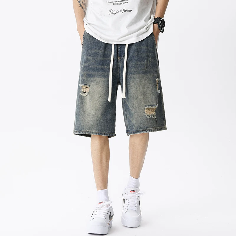 Summer Thin Denim Shorts Men's - огляд і ціна Streetwear Brand Shorts