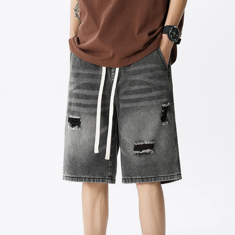 Summer Thin Denim Shorts Men's - огляд і ціна Streetwear Brand Shorts