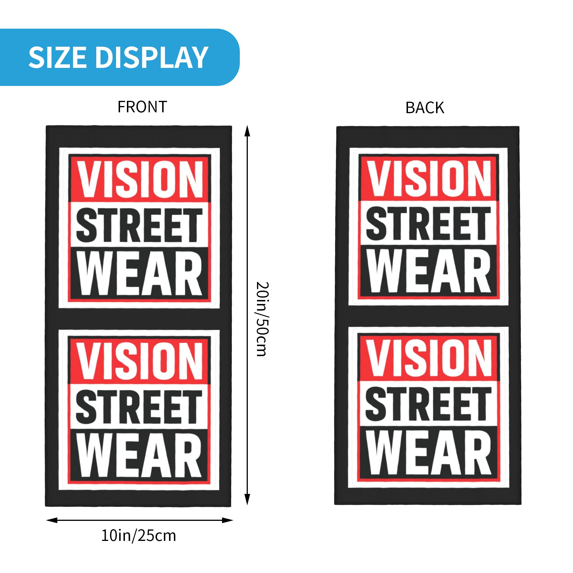 Custom Vision Street Wear  Nec - огляд і ціна Vision Streetwear Brand