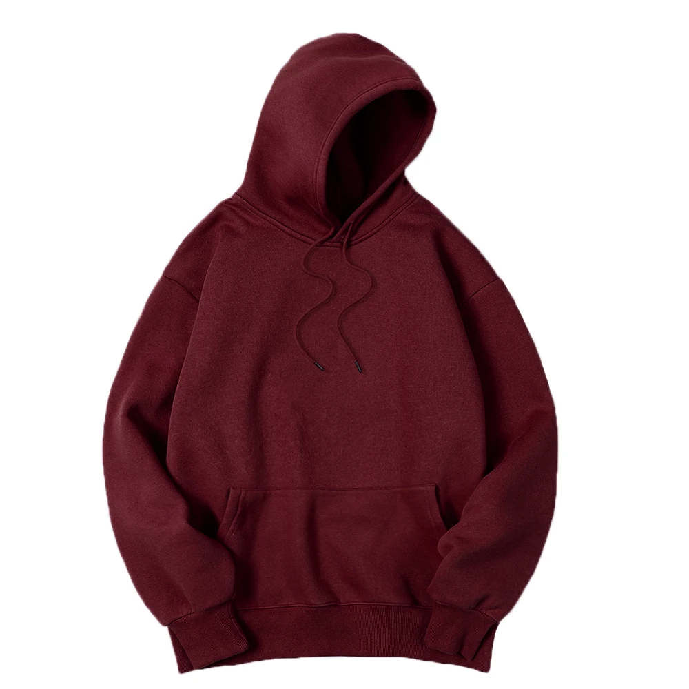 Men's Solid Color Hooded Sweat - огляд і ціна Streetwear Brand Hoodie