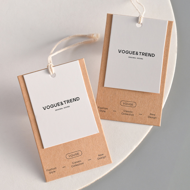 Custom Vintage Kraft Paper Han - огляд і ціна Streetwear Brand Tags