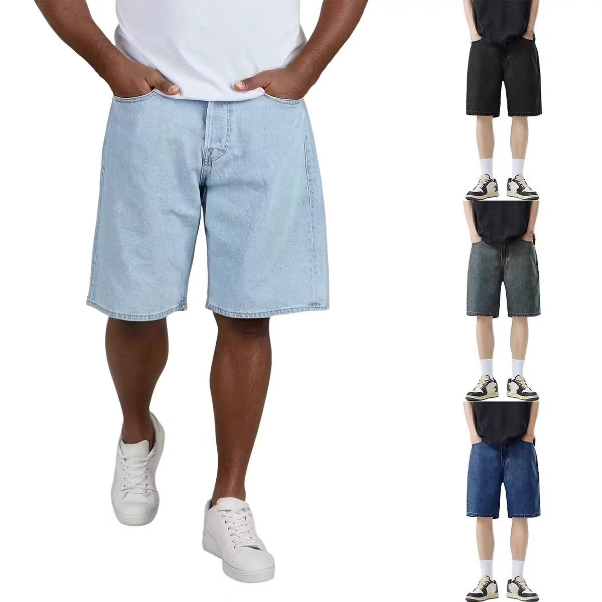 2026 New Korean Style Vintage  - огляд і ціна Streetwear Brand Shorts