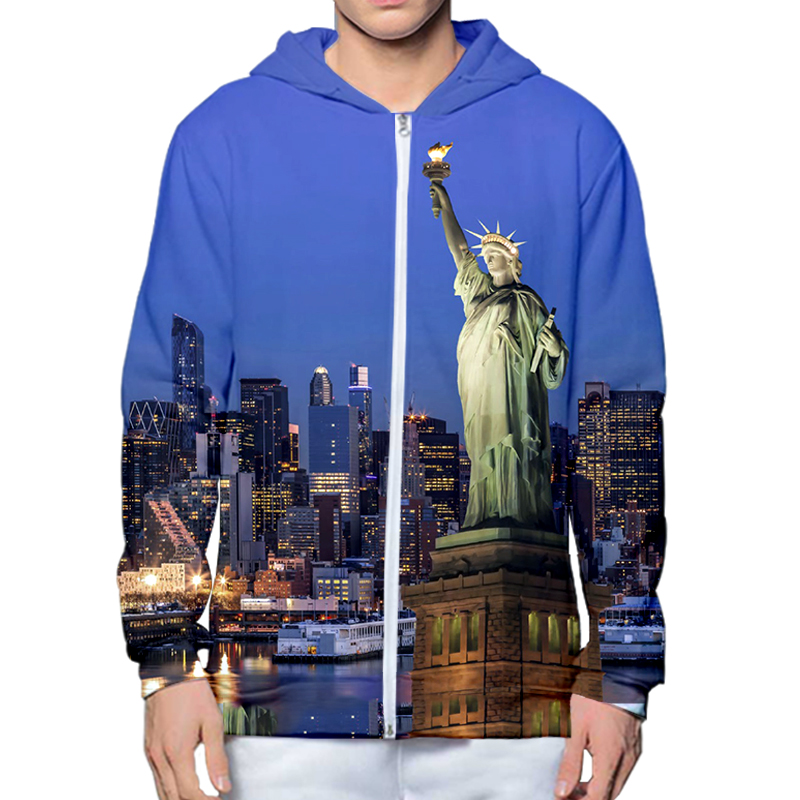 Autumn Winter 3D Printed New Y - огляд і ціна Streetwear Brand New York