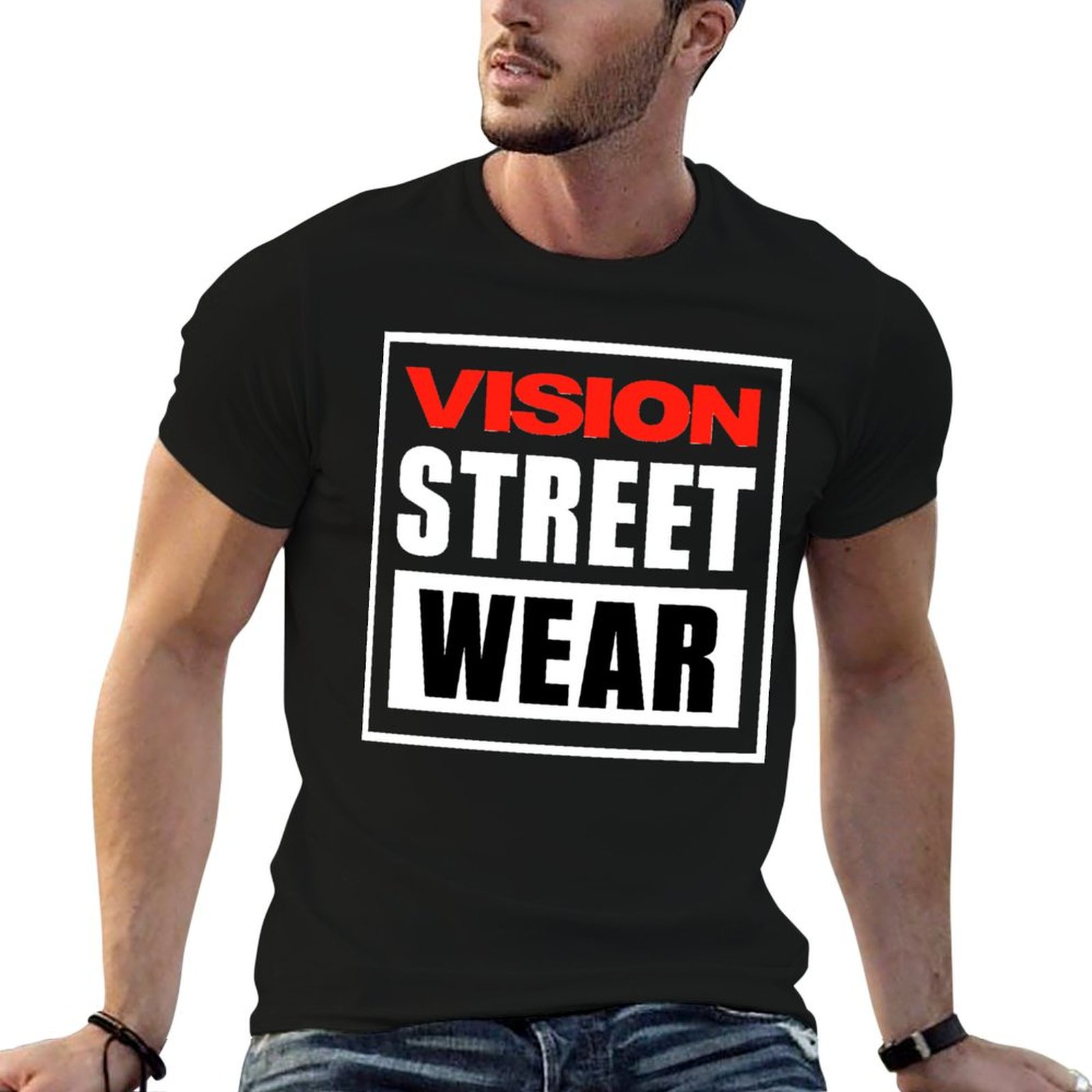 Vision Street Wear T-Shirt t s - огляд і ціна Vision Streetwear Brand