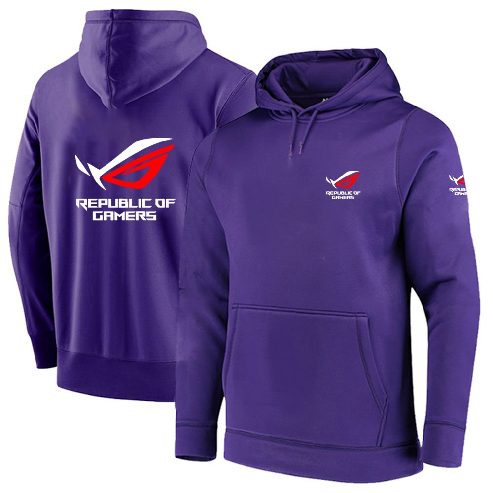 Solid Color Men ROG Republic O - огляд і ціна Streetwear Brand Hoodie