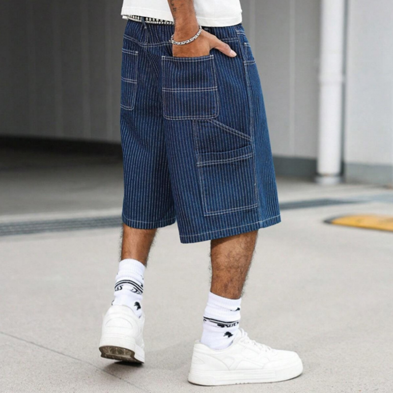 Vintage Hickory Stripe Baggy D - огляд і ціна Streetwear Brand Shorts