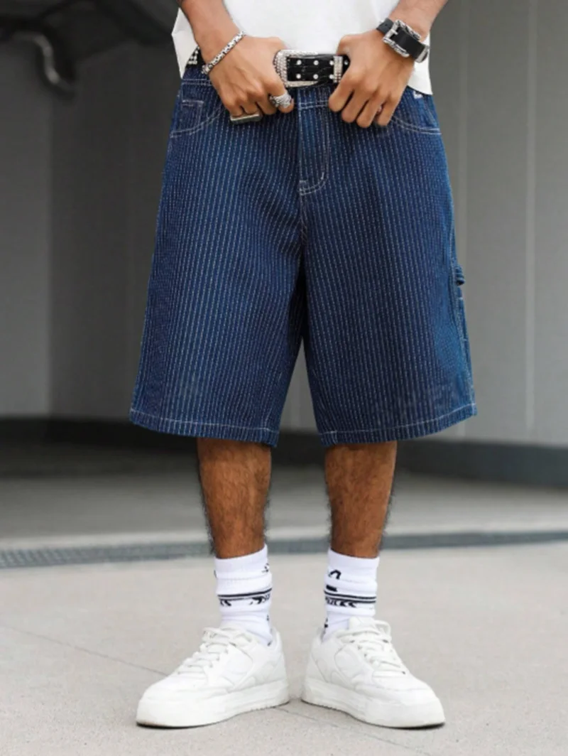 Vintage Hickory Stripe Baggy D - огляд і ціна Streetwear Brand Shorts