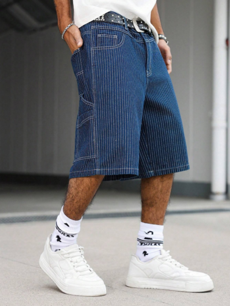 Vintage Hickory Stripe Baggy D - огляд і ціна Streetwear Brand Shorts