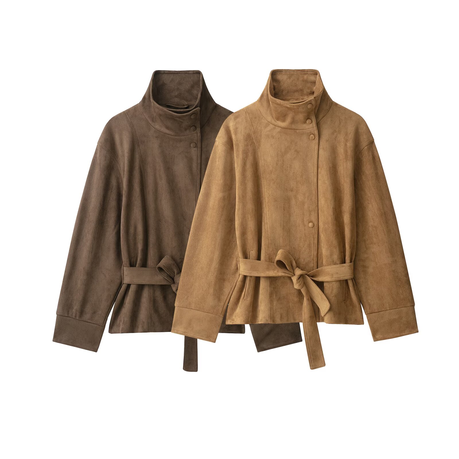 Brown Suede Belt Short Trench  - огляд і ціна Streetwear Brand Belts