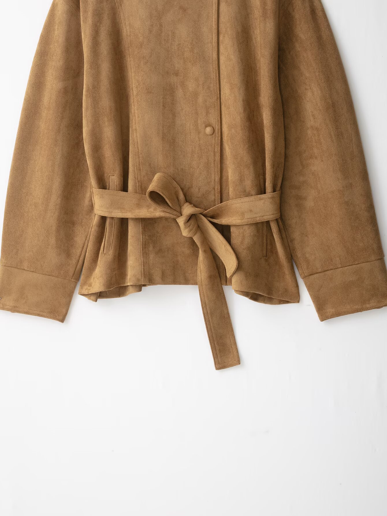 Brown Suede Belt Short Trench  - огляд і ціна Streetwear Brand Belts