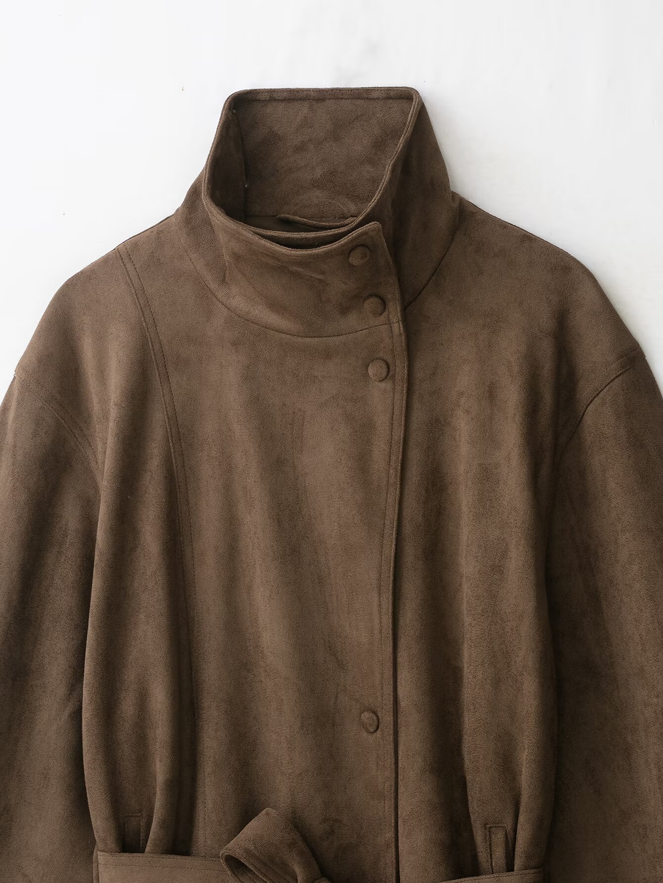 Brown Suede Belt Short Trench  - огляд і ціна Streetwear Brand Belts